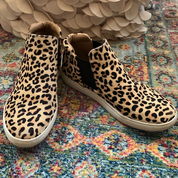 Coconuts by Matisse Leopard High Top Sneaker - Picture 1 of 6